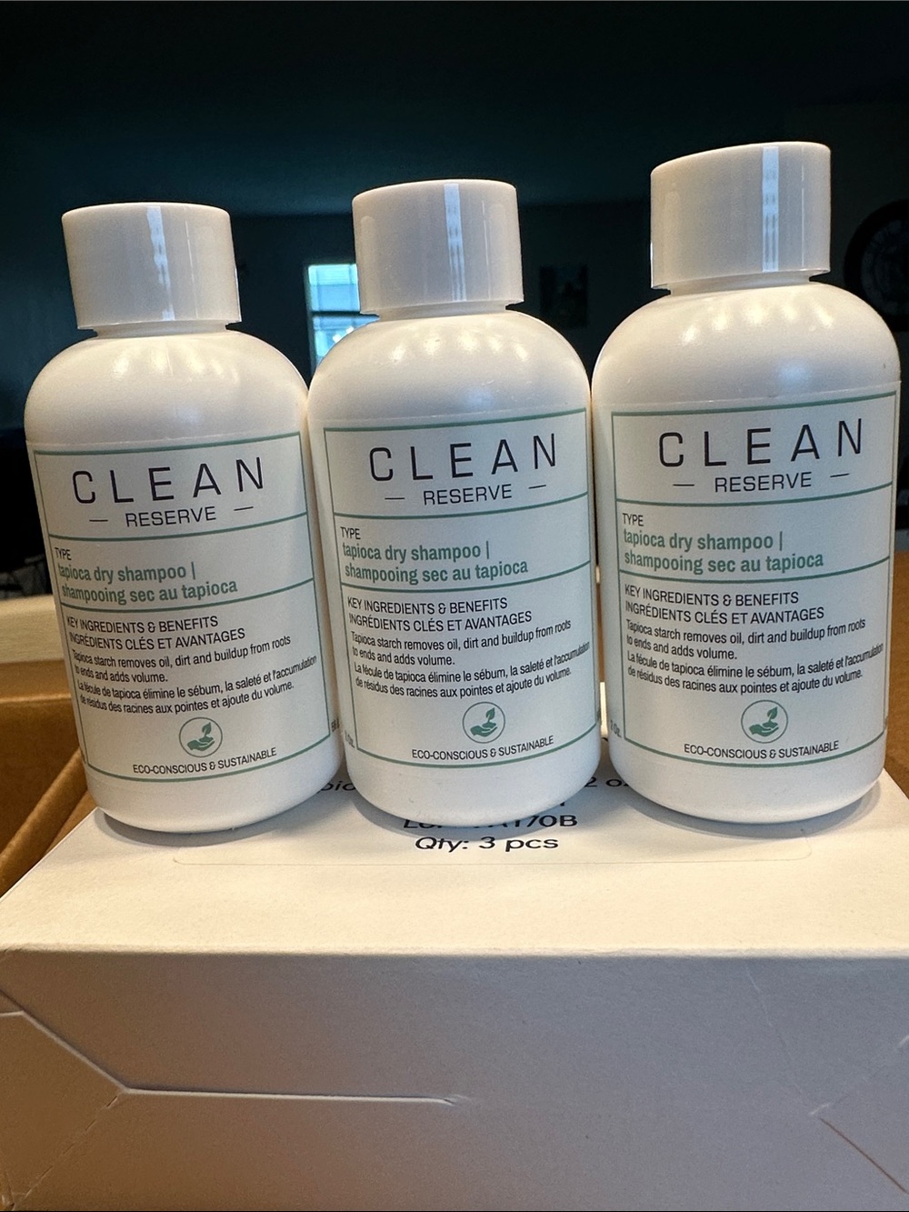 CLEAN RESERVE Tapioca Dry Shampoo — White